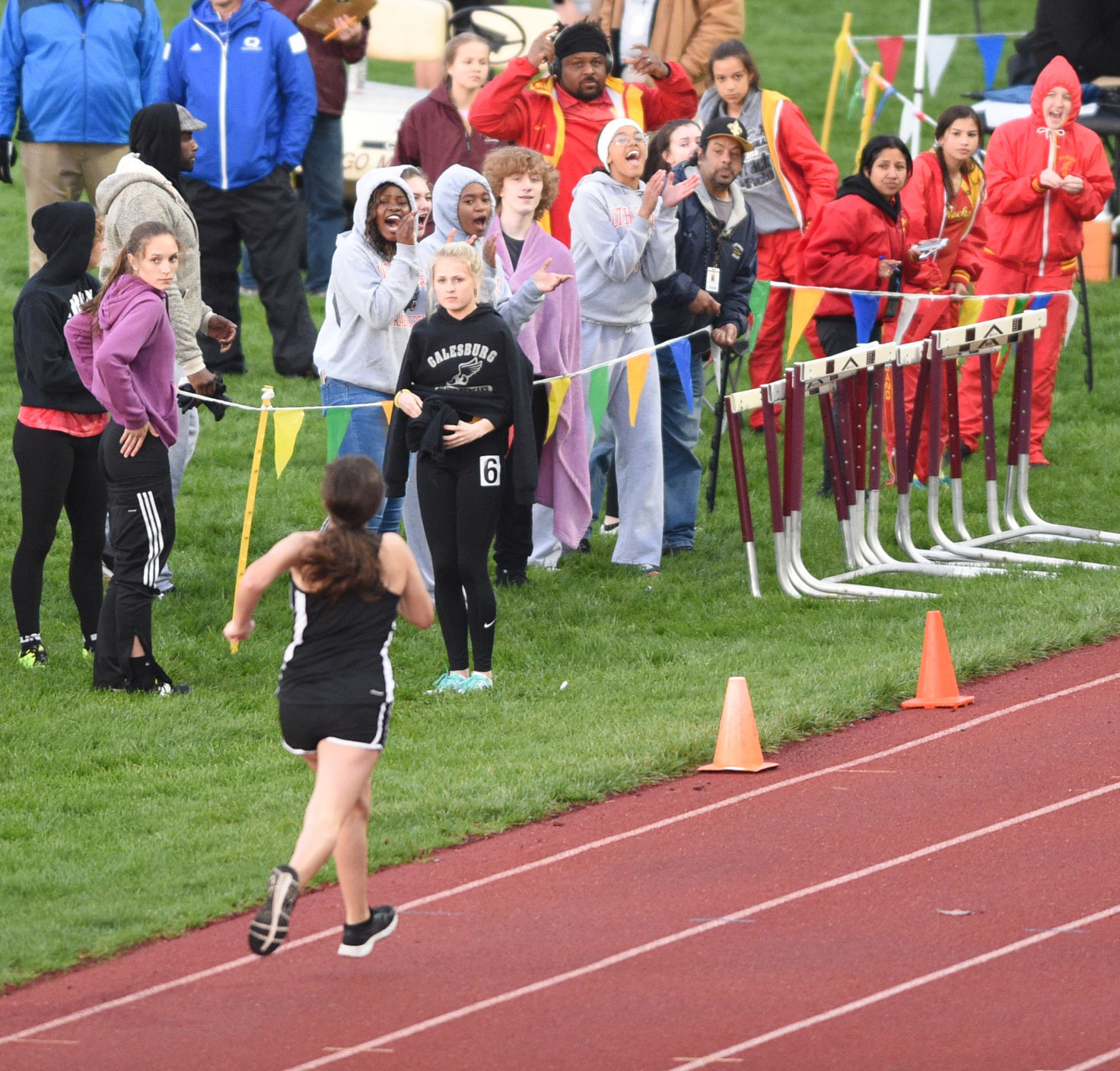 Western Big 6 Conference girls track meet